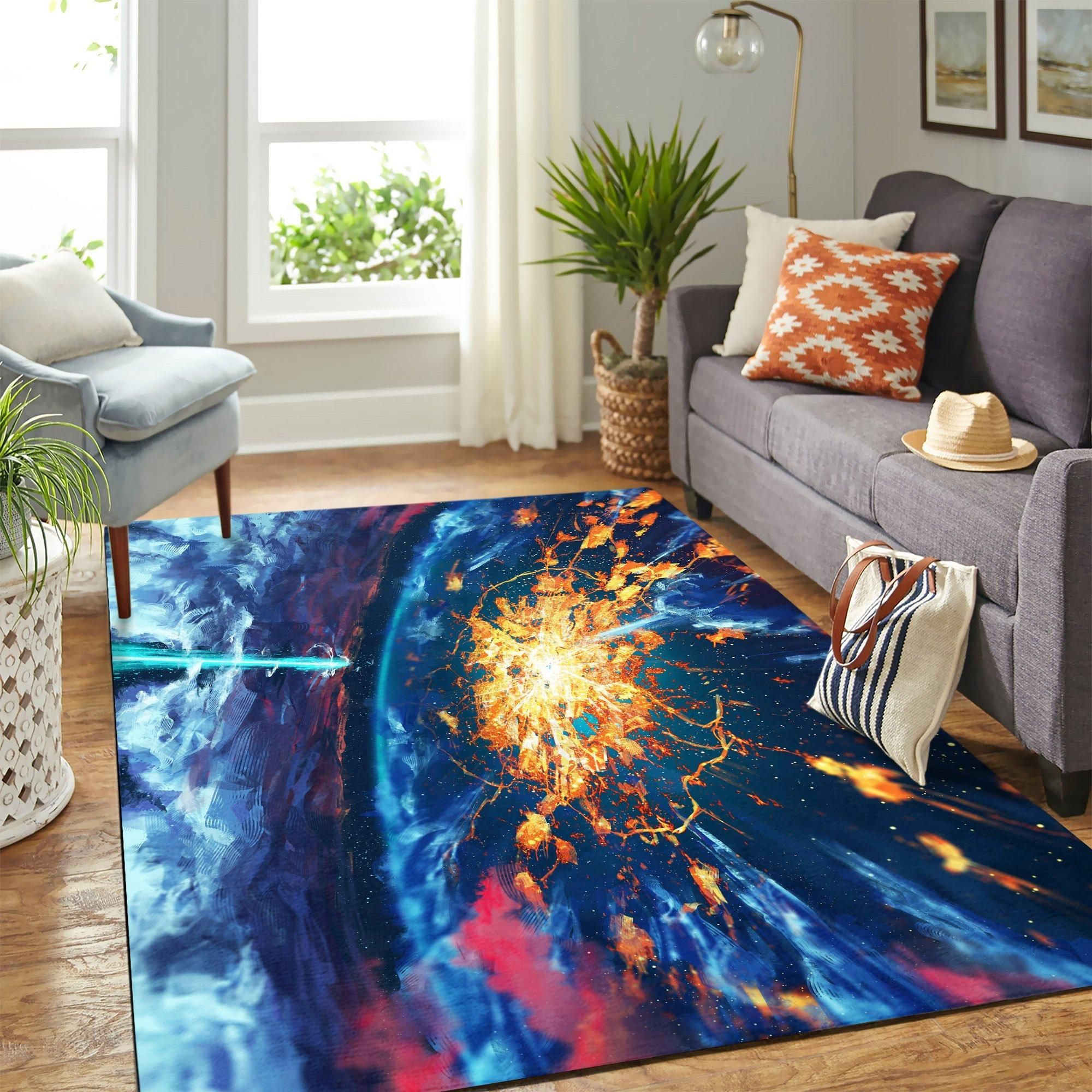 Anime Horizon Area Rug Geeky Carpet – home decor – Bedroom Living Room decor