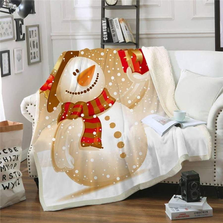 Christmas Blanket | Christmas Fleece Throw Blanket for Adult and Kids