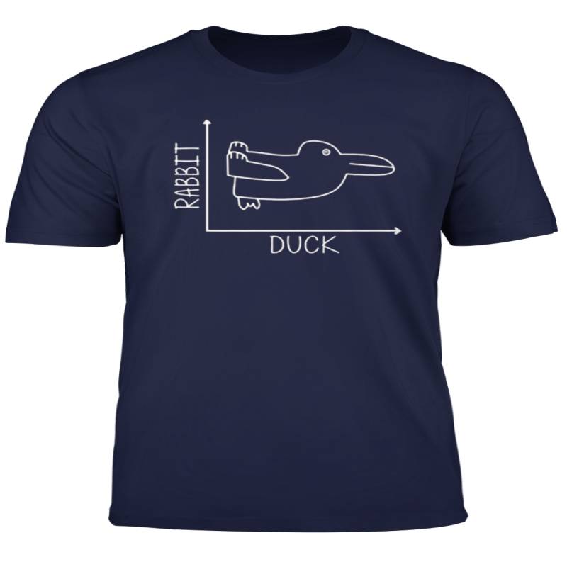 Duck Rabbit Hase Ente Graph Lesson Shirt