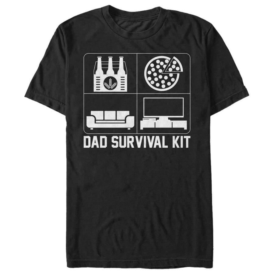 Lost Gods Men’s Father’s Day Survival Kit  T Shirt