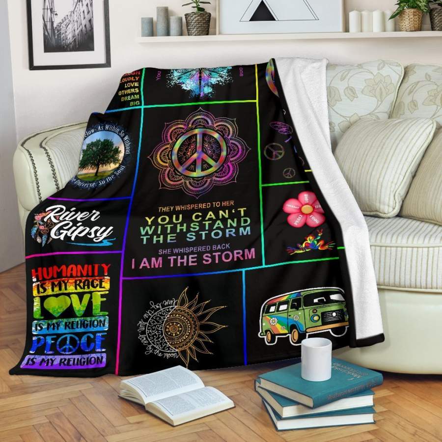 They Whispered To Her You Cannot Withstand The Storm Blanket Gift For Friends