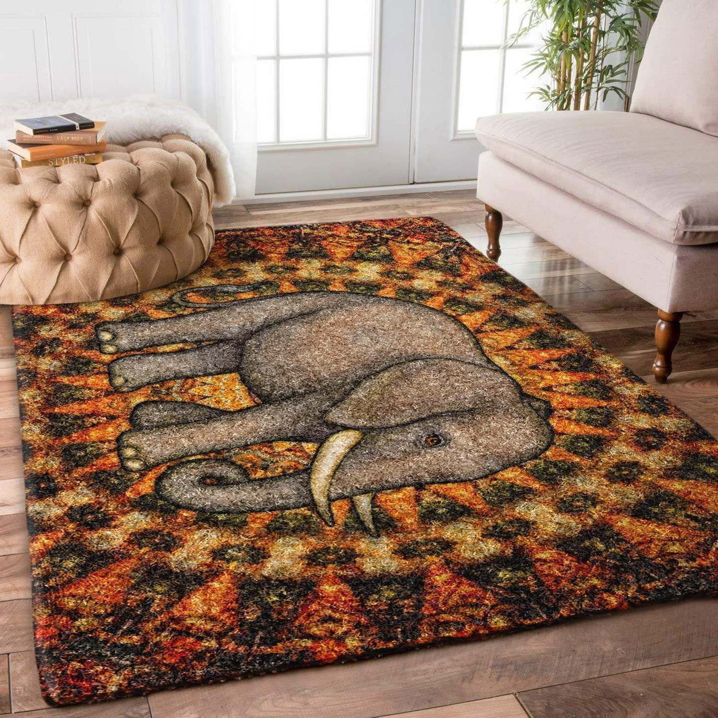 Mandala Elephant Rug TTVNNHU DNNTVN