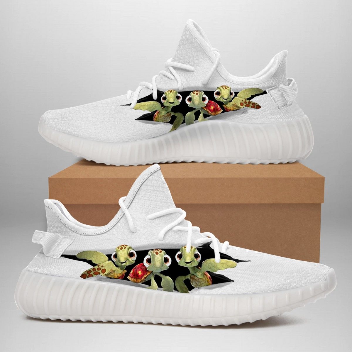 Turtle Lover Custom Yeezy