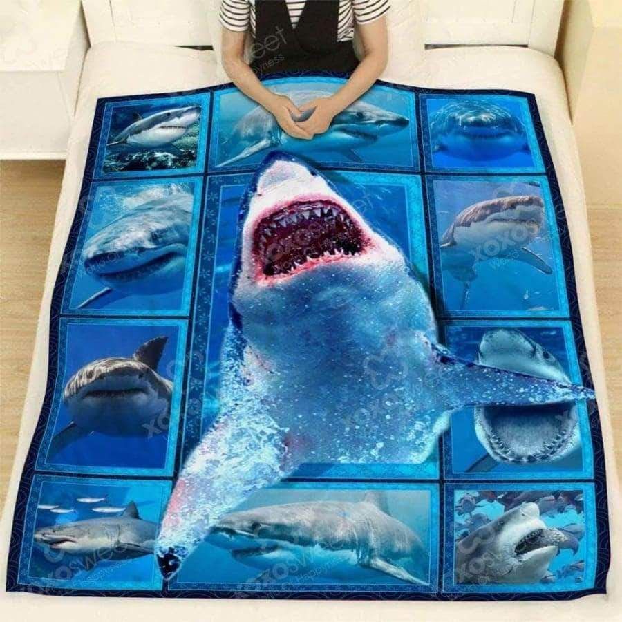 Shark Cl05100470Mdf Sherpa Fleece Blanket