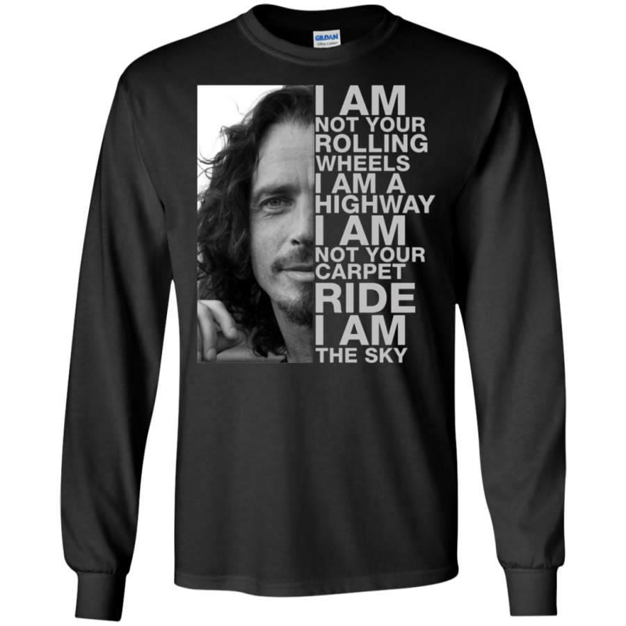 AGR Chris Cornel i am not your rolling wheels i am highway t shirt Ultra Cotton shirt