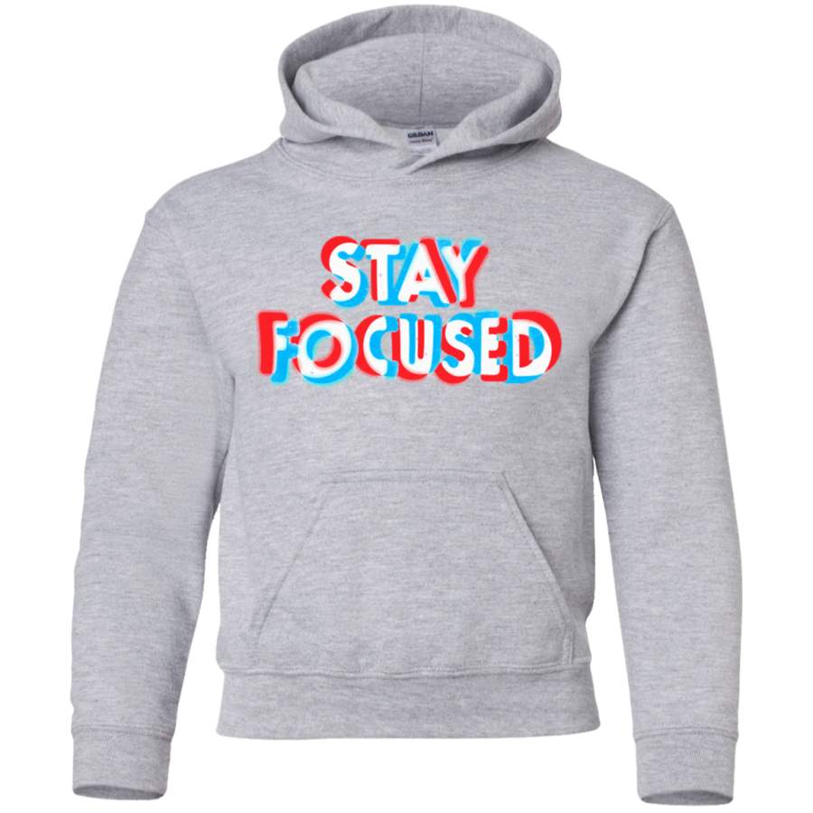 AGR Stay Focused Youth Pullover Hoodie