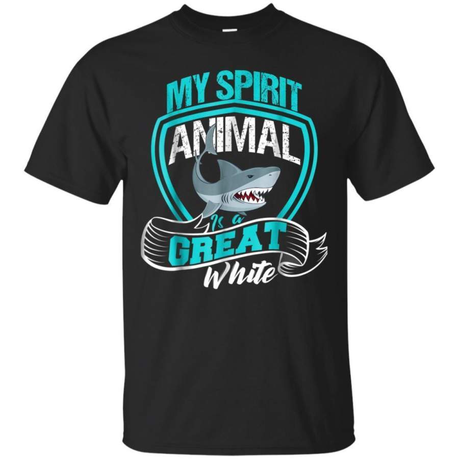 AGR Great White Shark Spirit Animal Tshirt Jaq T-shirt