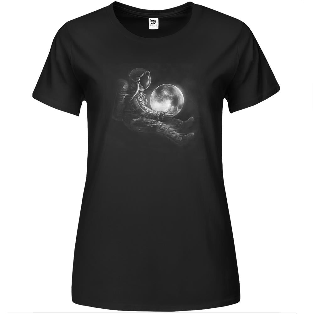 Moon Play Premium Womens T Shirts