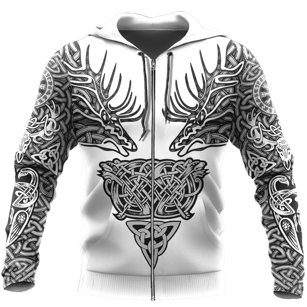 The Black Deer Viking All Over Printed Shirt – Am Style Design