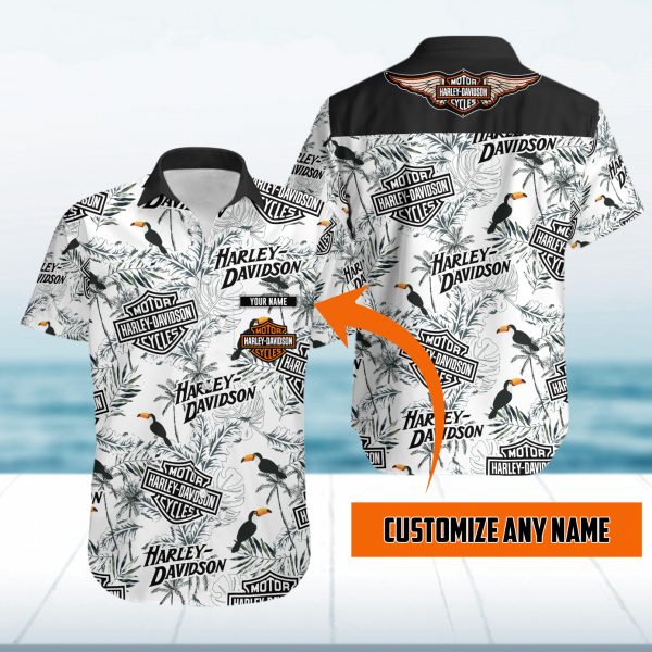 Personalized Hawaii Shirt Island Harley Davidson Summer Button Up Shirt S2137