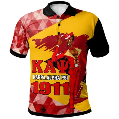 Kappa Alpha Psi Polo Shirt – Fraternity Kappa Alpha Psi Diamond ...