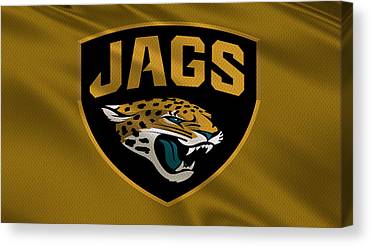 1 Jacksonville Jaguars Uniform Joe Hamilton Canvas Print