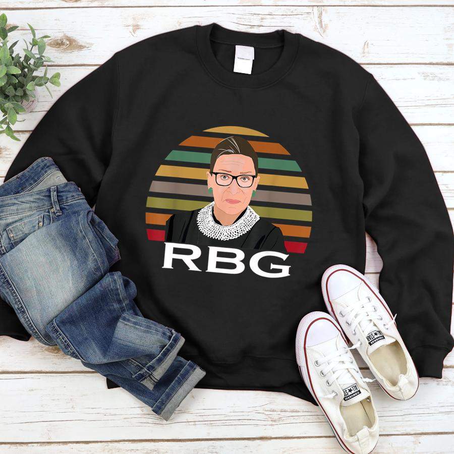 Vintage RBG Ruth Bader Ginsburg Political Tshirt  Sweatshirt