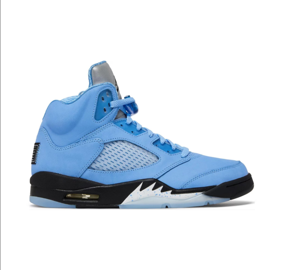 Jordan 5 Retro UNC University Blue 601689