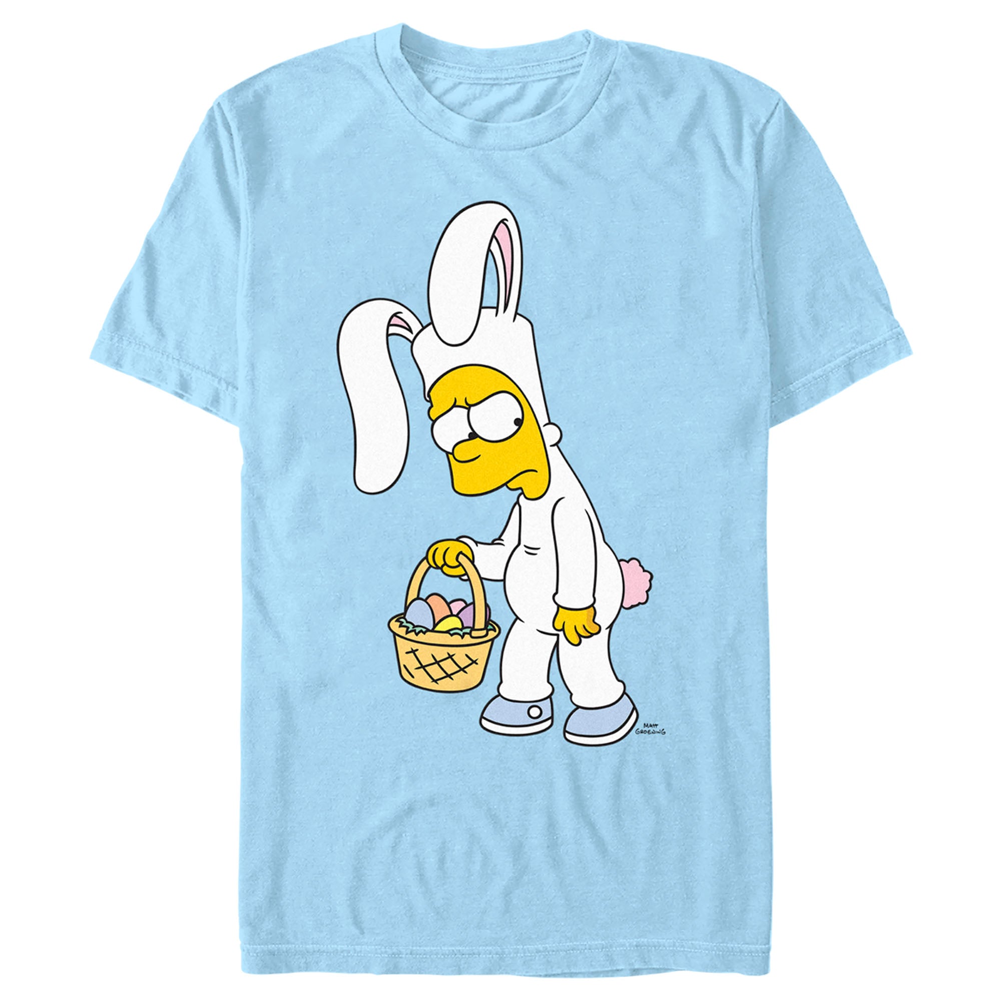 Men’S The Simpsons Easter Bunny Bart T-Shirt