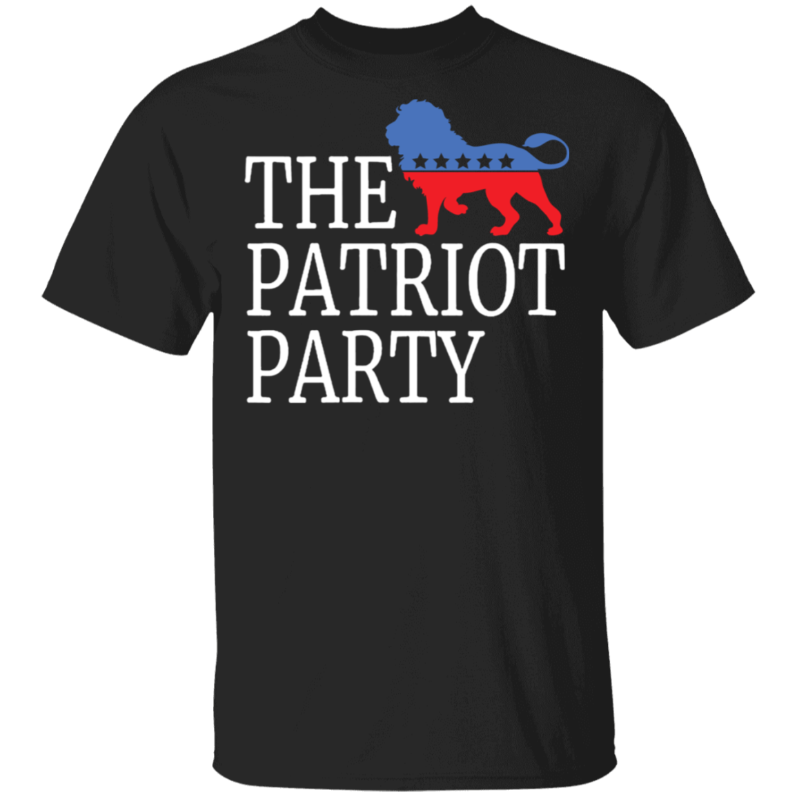 The Patriot Party Shirt American Lion Patriot Party Logo Classic T-Shirt