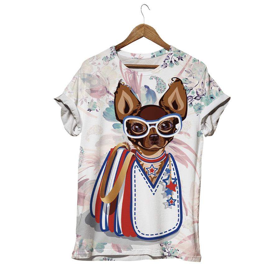 Puppy Chihuahua In Bag T-shirts