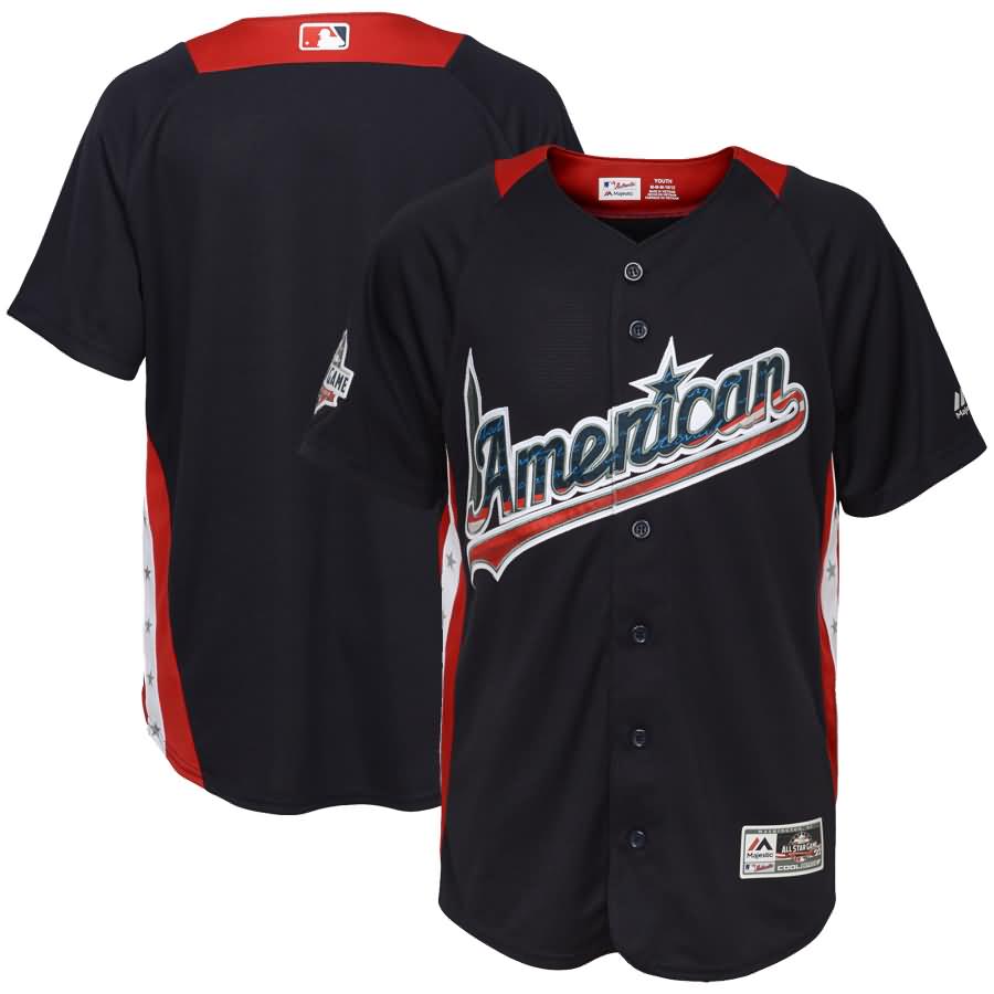 American League Majestic Youth 2018 MLB All-star Game Home Run Derby Team Jersey – Navy