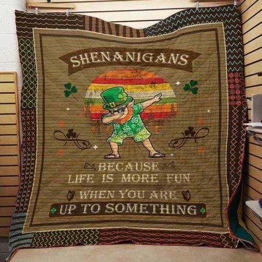 Irish St Patrick Day J1702 83o38 3D Quilt Blanket HGM17