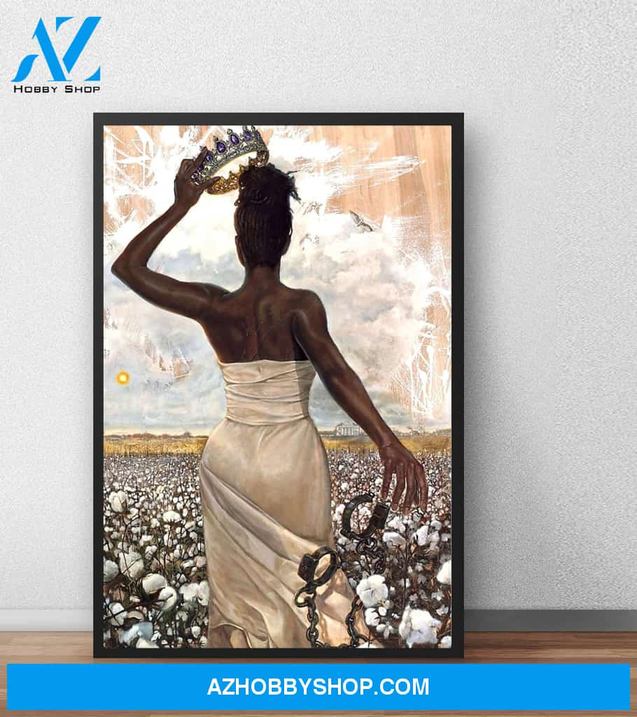 Black Girl Magic African American Black Queen Black Woman Poster Canvas Poster Canvas