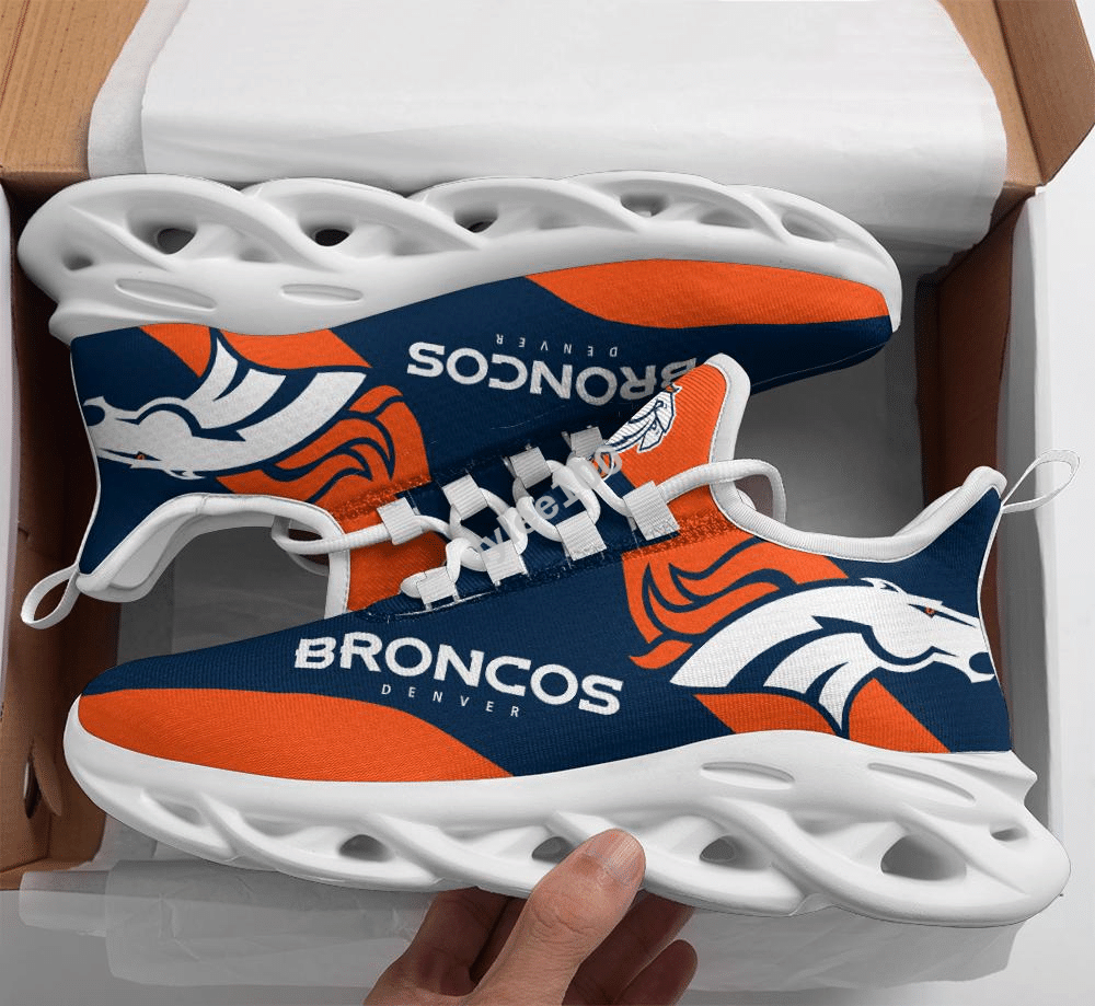 Denver Broncos Max Soul Shoes, Sports Shoes, Fashion Shoes, Shoes For Men And Women