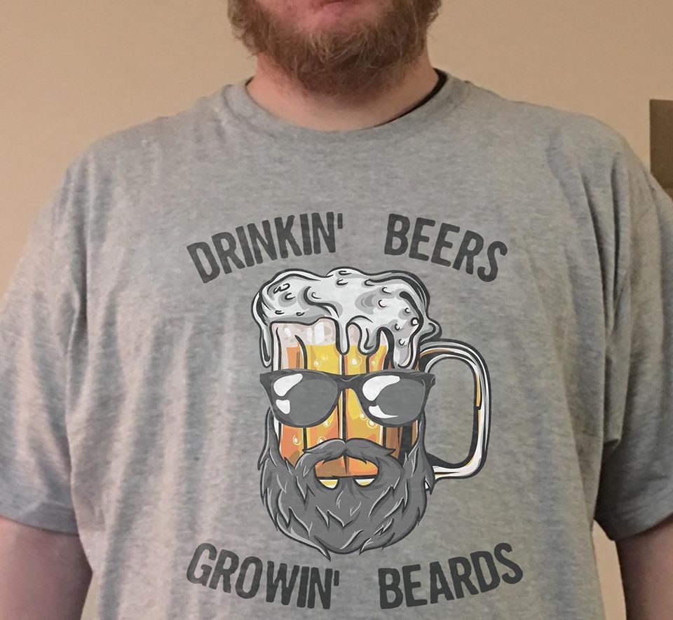 Drinkin’ Beers Growin’ Beards Standard Men T-Shirt