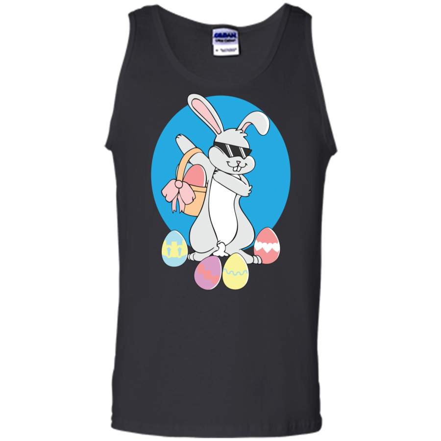 Dabbit T-Shirt Funny Dabbing Hip Hop Easter Bunny Shirt1 Tank Top