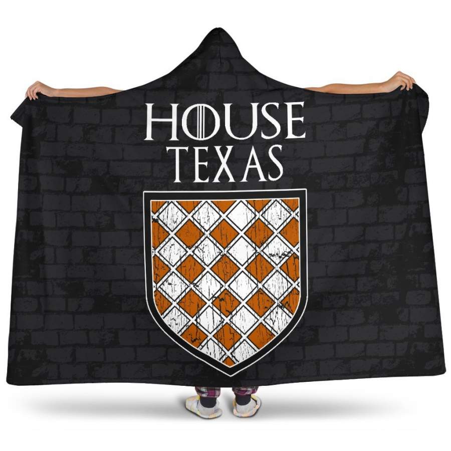 Texas Longhorns Fans Unofficial House Texas Hoodie Blanket Snuggie