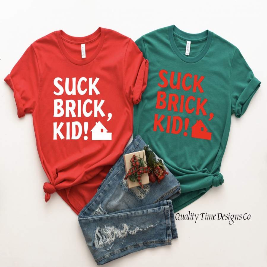 Suck Brick Kid- Home Alone t-shirt