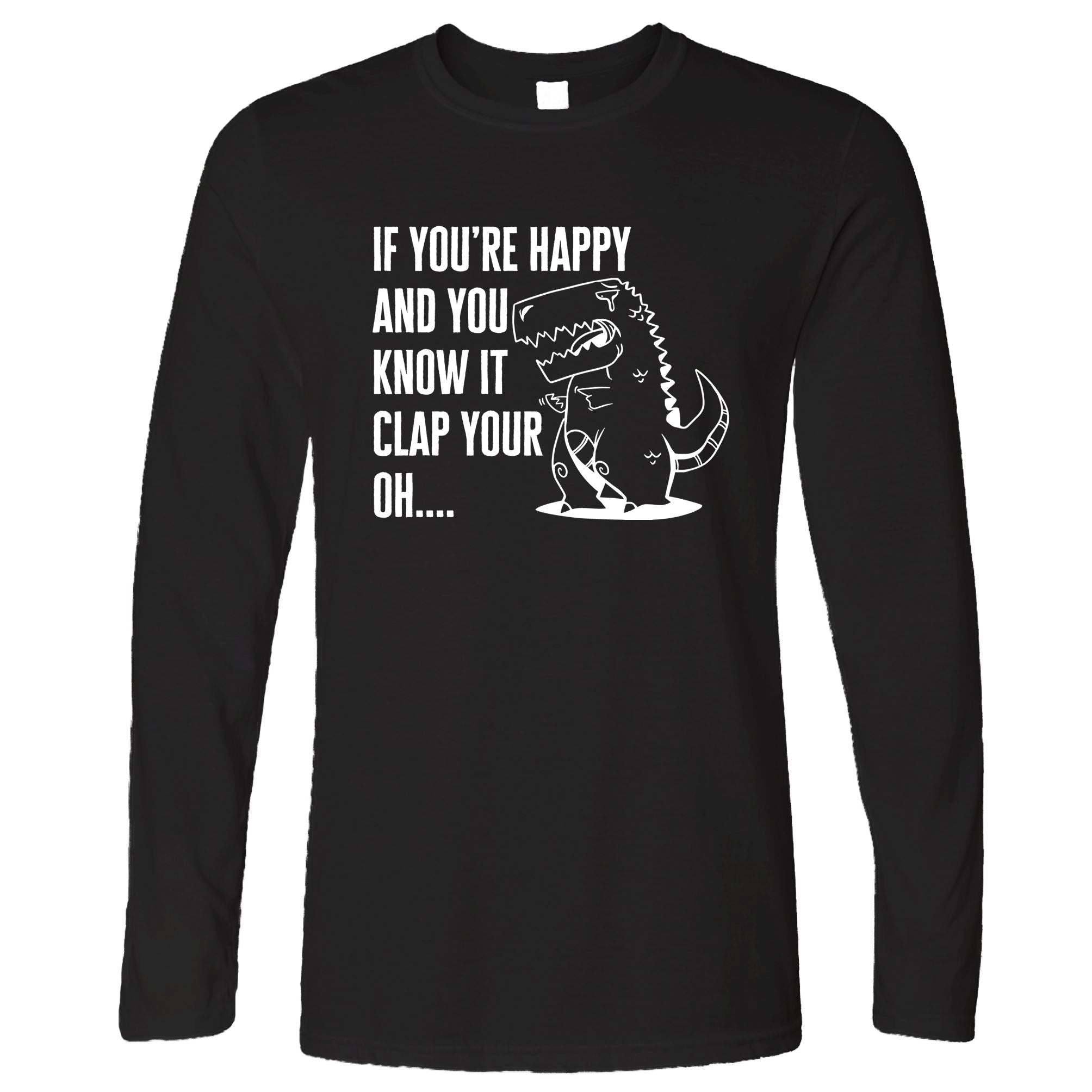 Clap Your Hands T-Rex Long Sleeve