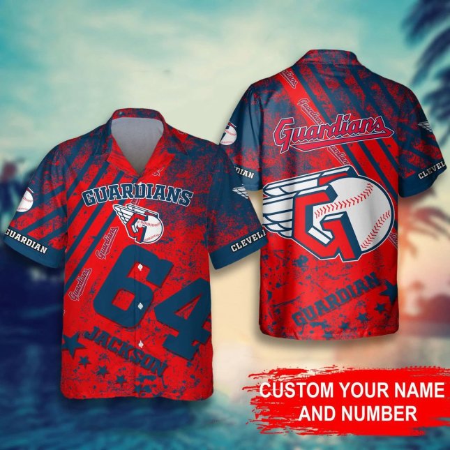 Custom Cleveland Guardians Hawaiian Shirt
