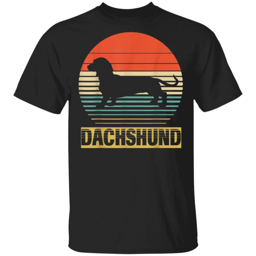 Vintage For Dachshund Dog Lover Birthday Gift TShirt