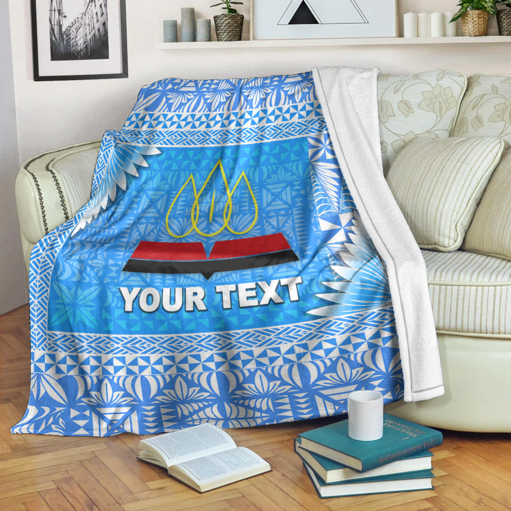 (Custom Personalised) Tonga Lavengamalie College Premium Blanket Simplified Version Lt8