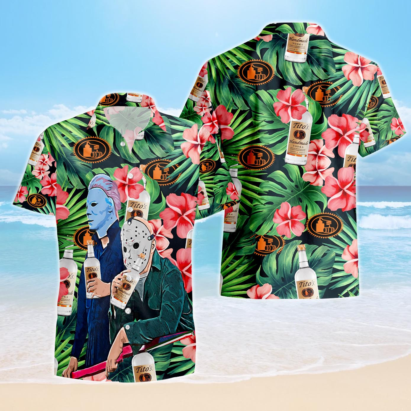 Tt Horror Hawaii Shirt Ha66200