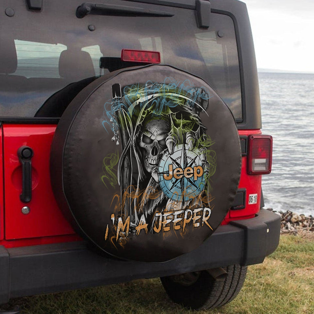 Jeep I’M A Jeeper Spare Tire Cover Lt11