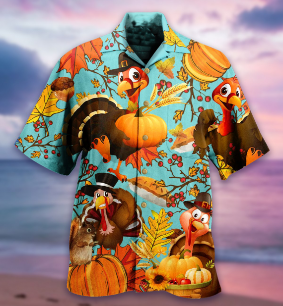 Gift For Turkey Lover Thanksgiving Hawaii Shirt Men Hg Ha16074