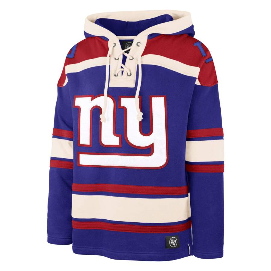 New York Giants ’47 Superior Lacer Hoodie Unisex 3D All Over Print