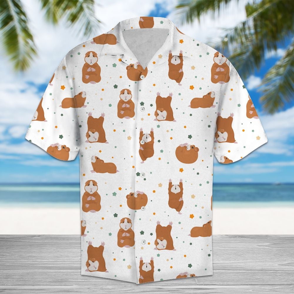 Amazing Hamsters Hawaiian Unisex Print Aloha Short Sleeve Casual Shirt Ha111421