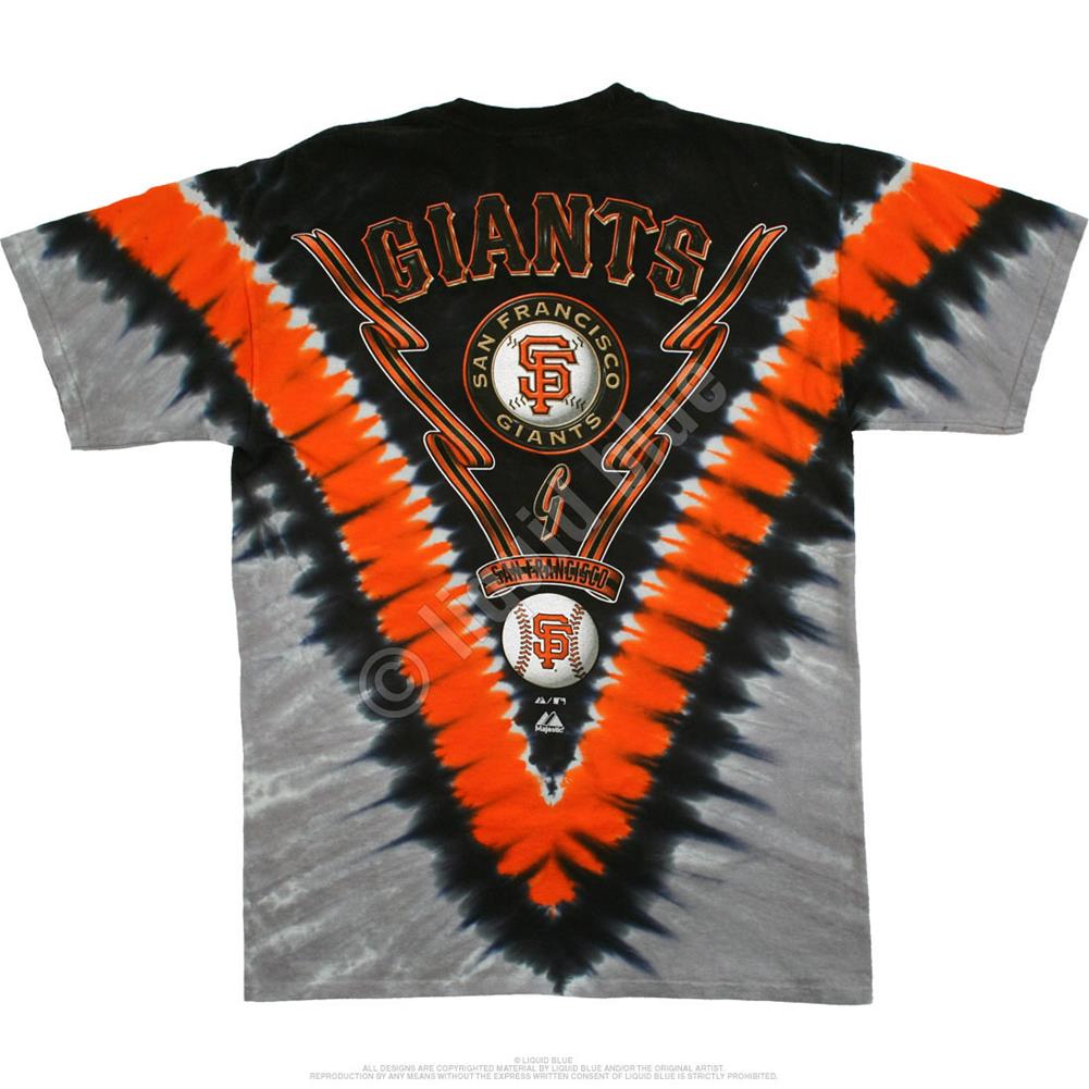 San Francisco Giants V Tie-Dye T-Shirt