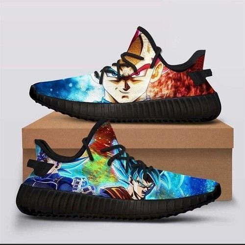 Best Dragon Ball Yeezy Sneakers Shoes Art 1857