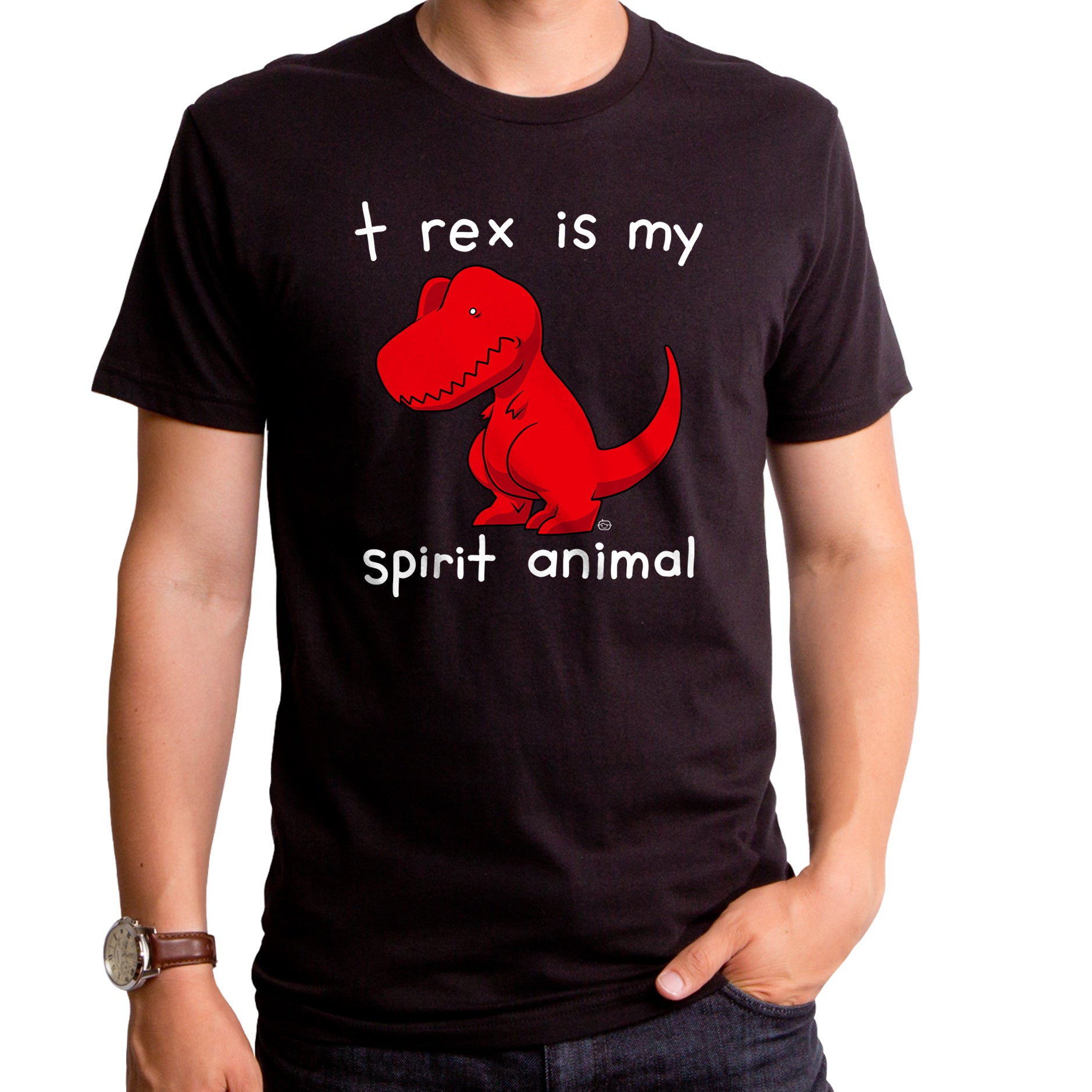 T-Rex Is My Spirit Animal Men’S T-Shirt