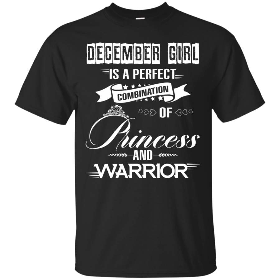 AGR December girl is a perfect combination of princess and warrior shirt