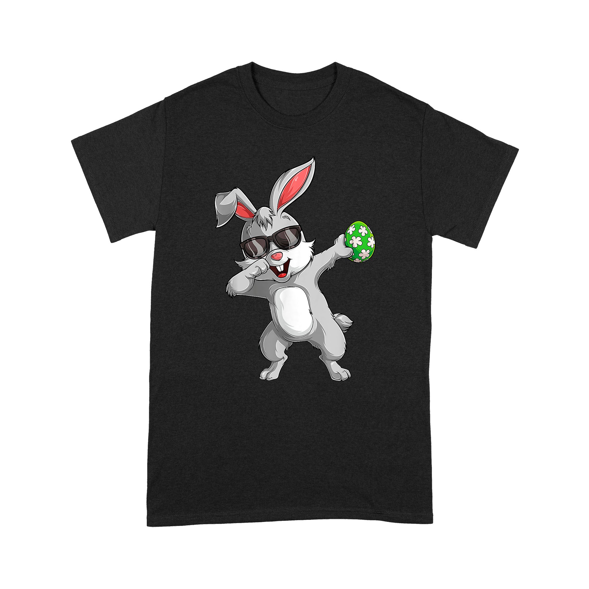 Dabbing Rabbit Easter Day Eggs Dab Boys Girls Kid Gift Bunny 2 – Standard T-Shirt