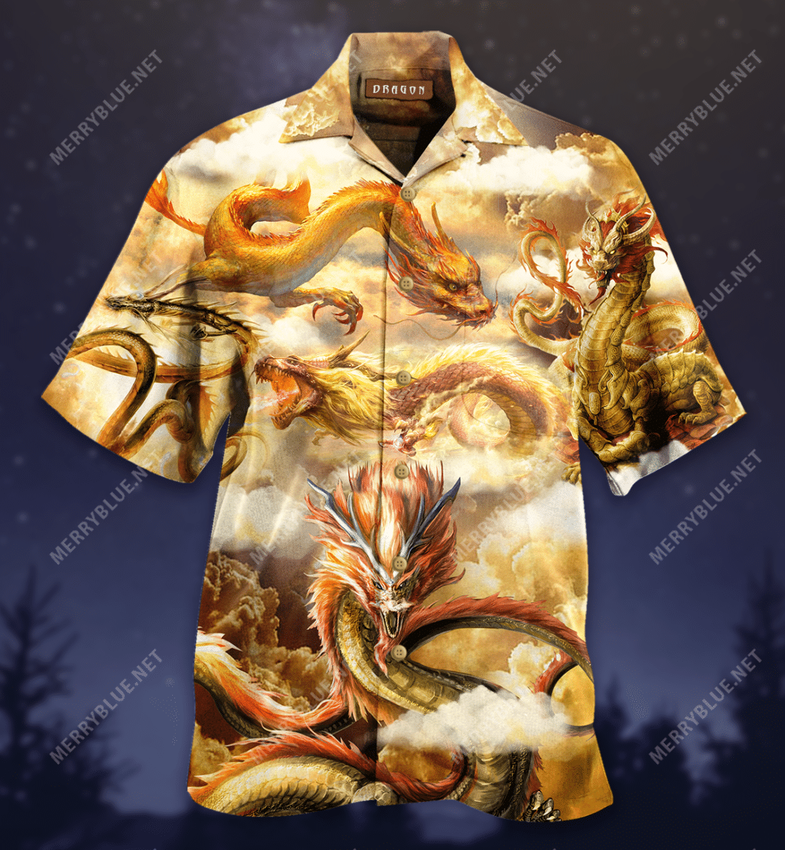 Order We Are All Living In A Dream Dragon Unisex Hawaii Shirt Ha22073