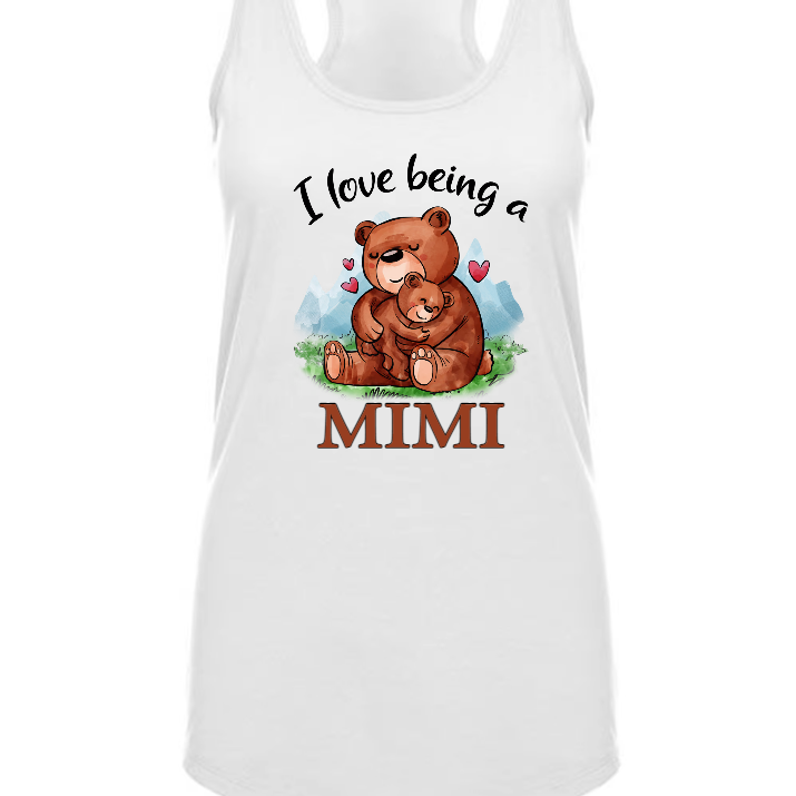 Personalized I Love Being A Grandma With Any Animal Cute Tank Top