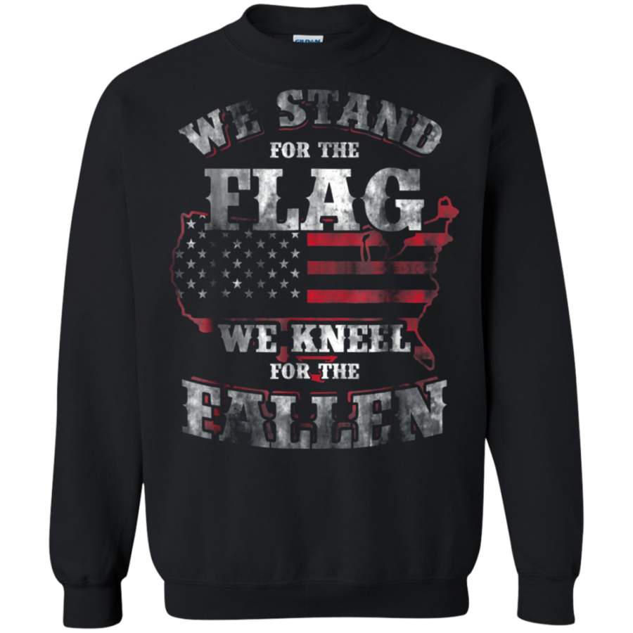 AGR Memorial Day – We Stand for the Flag We Kneel for Fallen shirt Sweatshirt