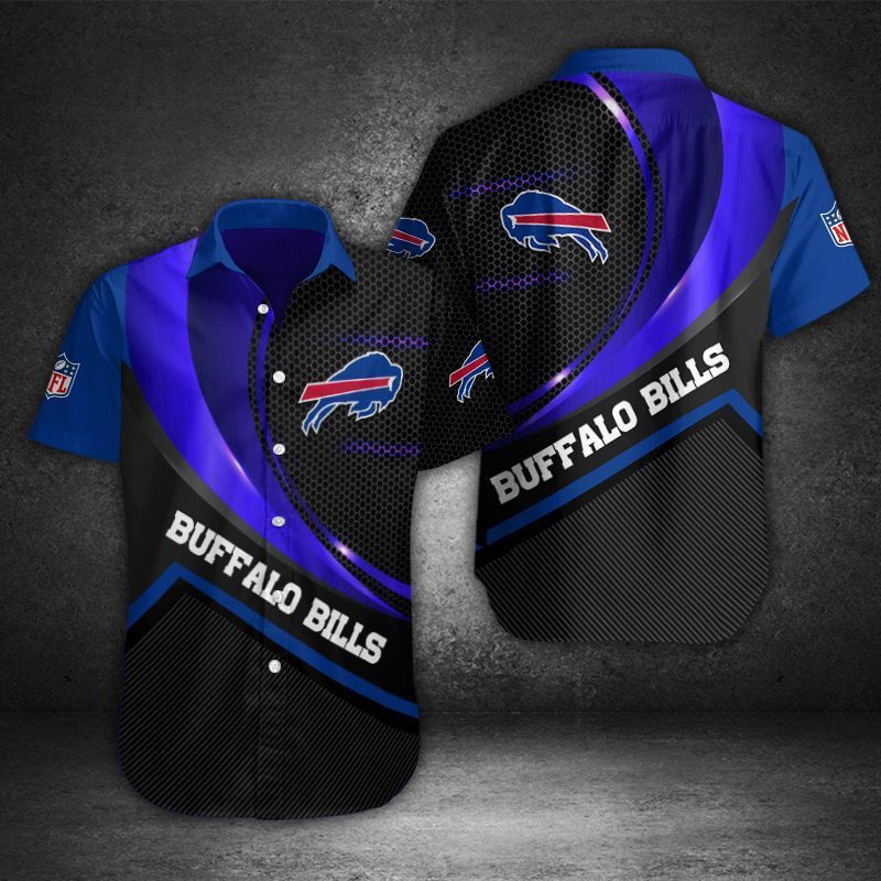 Buffalo Bills Button Shirt 050 β NFL Fan Casual Teamwear