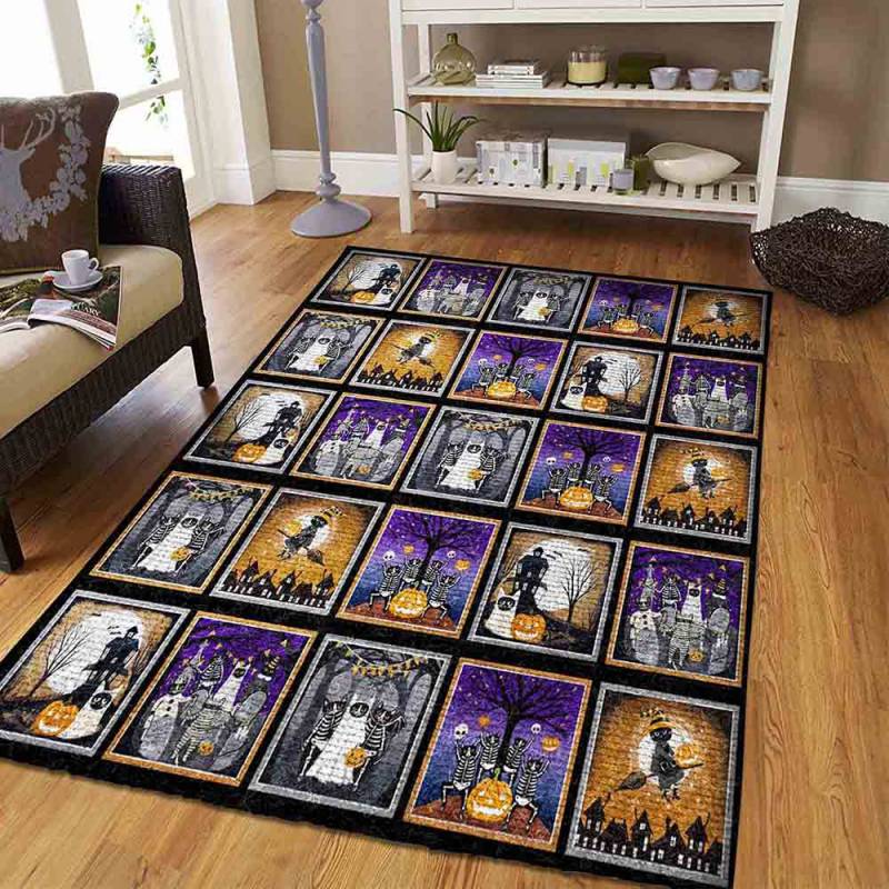 Halloween cat Rug – TT160907