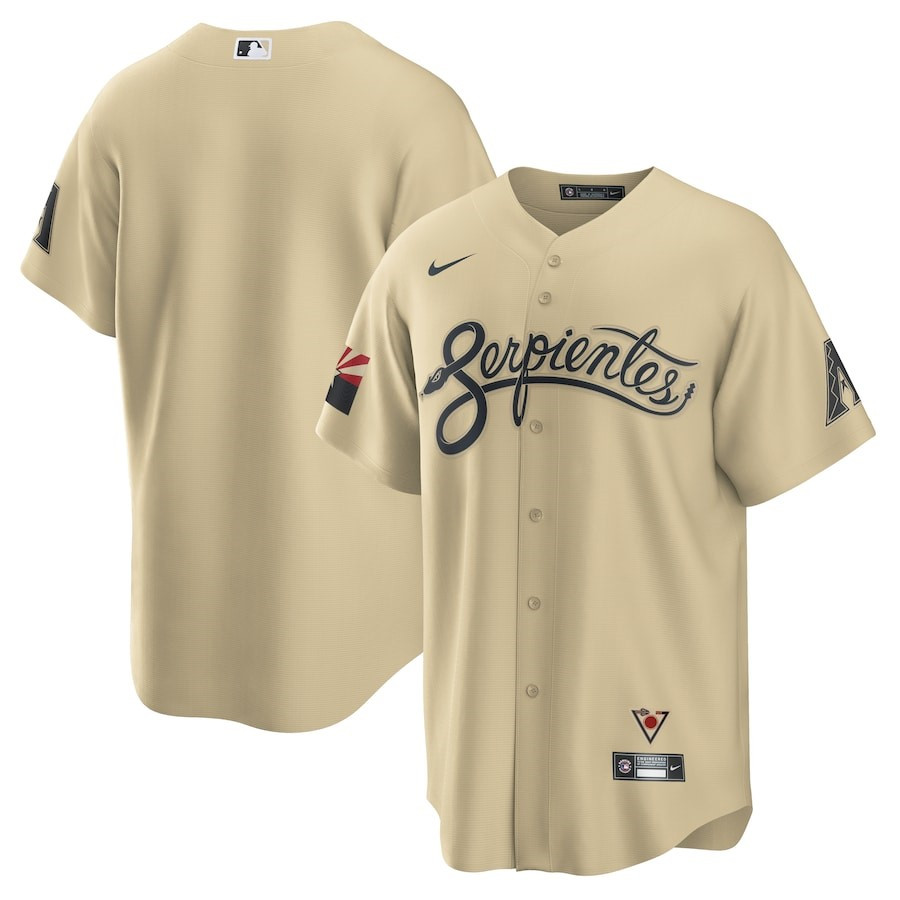 Arizona Diamondbacks Jersey, City Connect Men Jersey – Sand