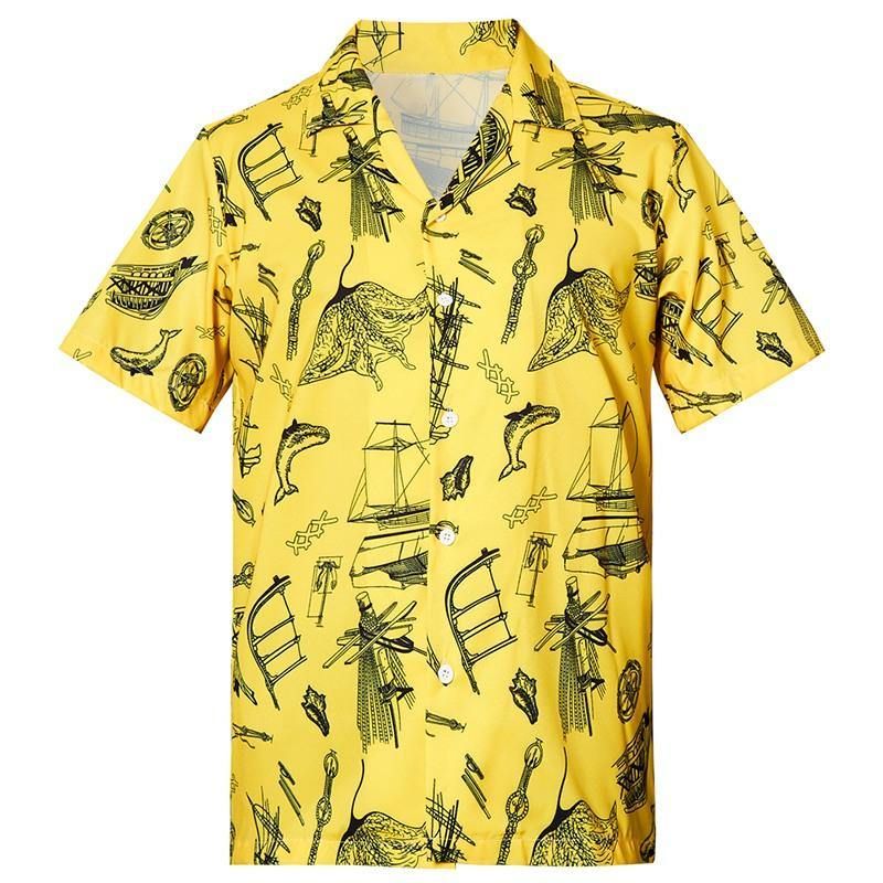 Shop From 1000 Unique Mens Hawaii Shirts Marine Life Printed Ha40596